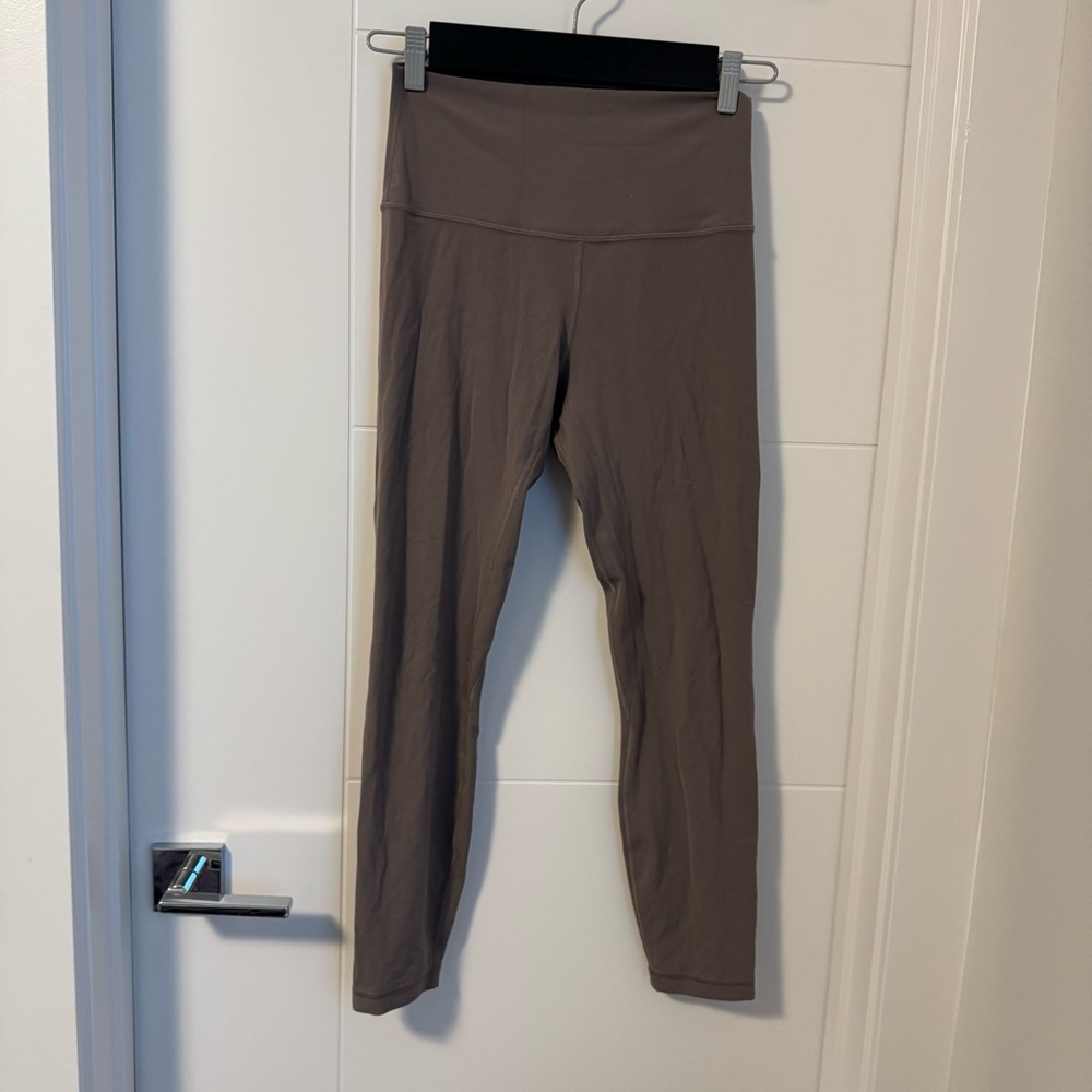 Lululemon Align High-Waisted Full Length 28" Leggings in Lunar Rock, size 6